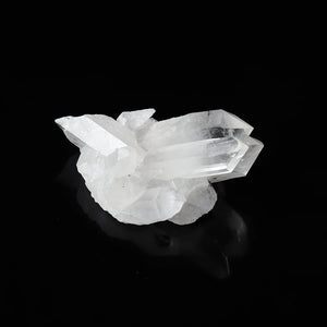 Klarer Quarz Kristallcluster