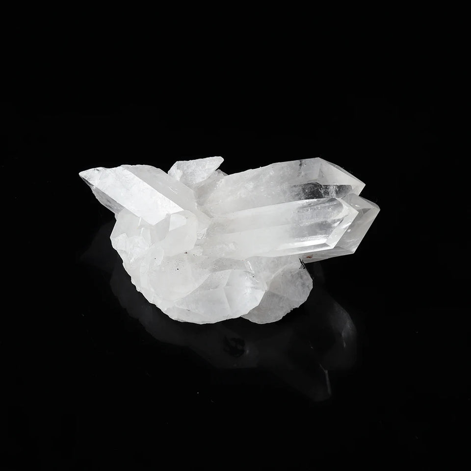 Klarer Quarz Kristallcluster