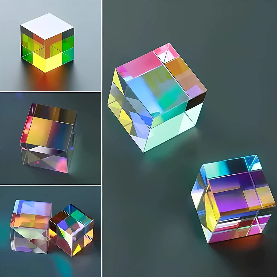 Regenbogen-Prisma-Würfel Sonnenfänger